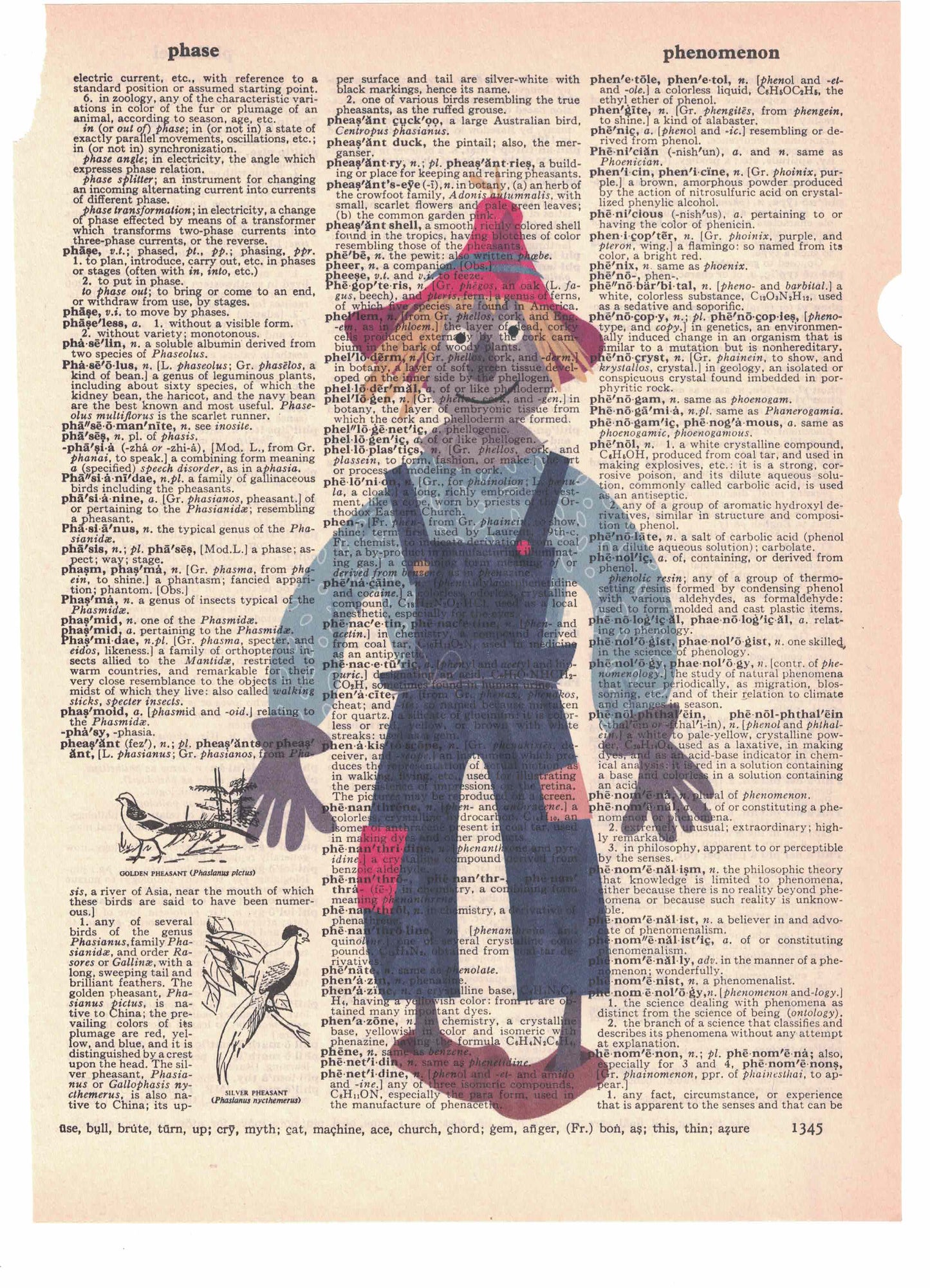 Scarecrow Dictionary Art Print