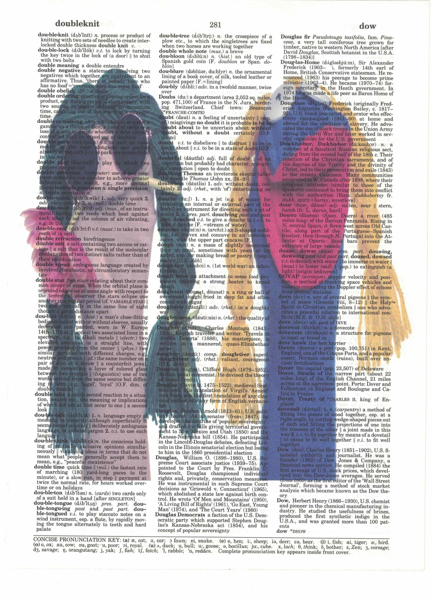 Puppets Dictionary Art Print