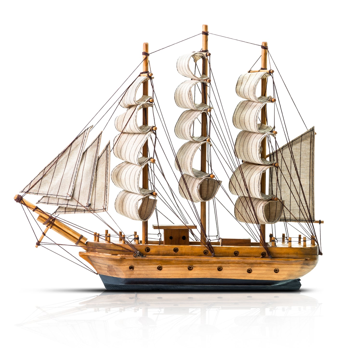 Sailing Ship 3 Piece Linked Dictionary Art