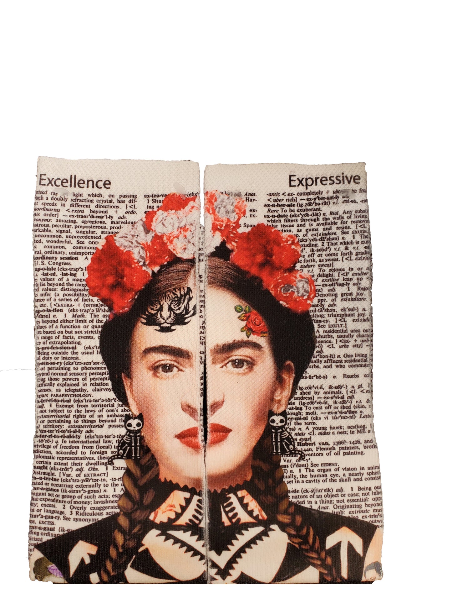 Wearable FTB Frida Unisex Dictionary Art Socks