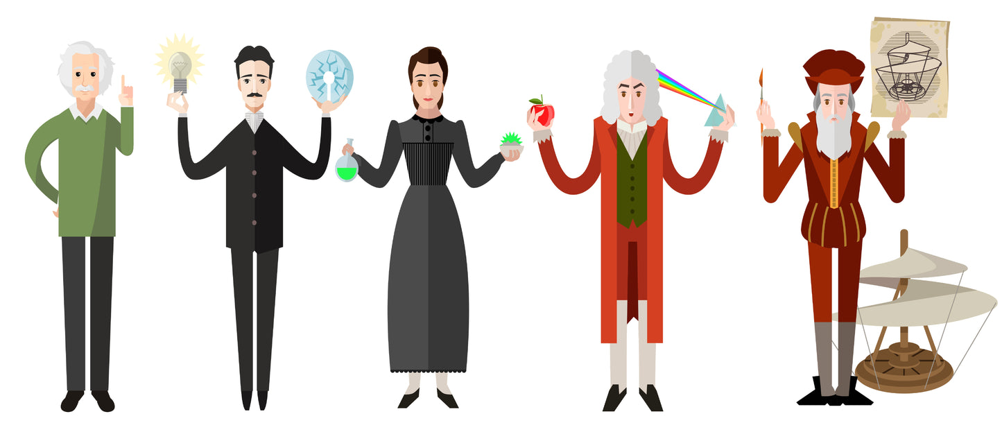 The Scientists Linked Dictionary Art