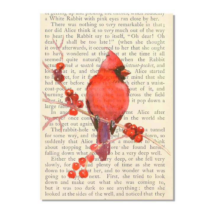 Cardinal Dictionary Art Print