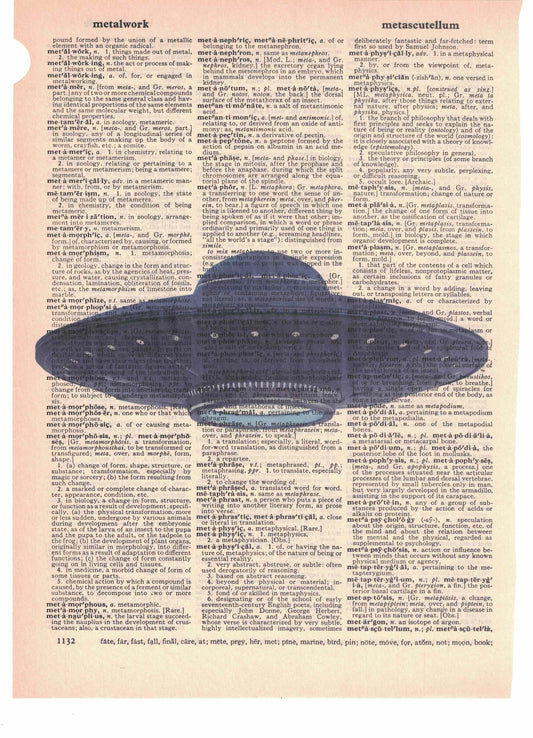 UFO Dictionary Art Print