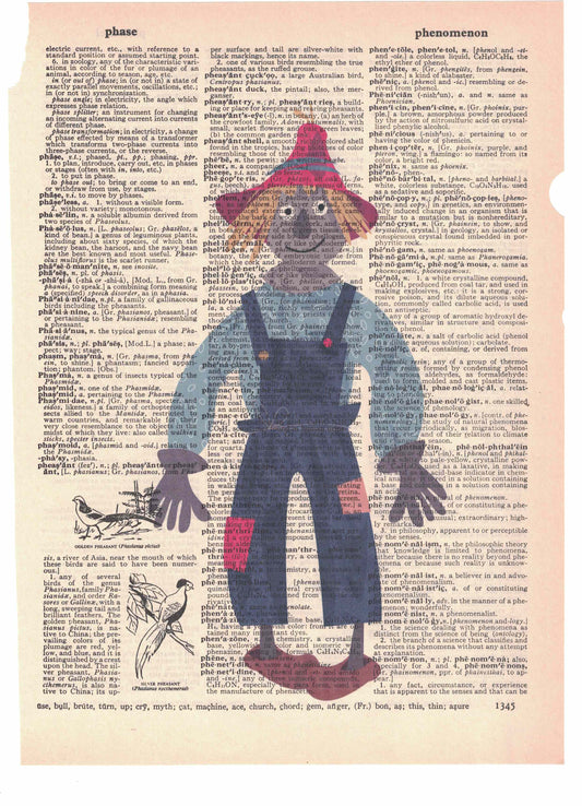 Scarecrow Dictionary Art Print