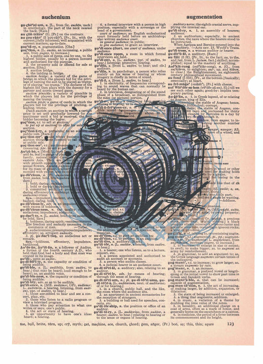 Camera Dictionary Art Print