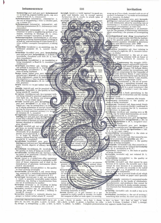 Mermaid Dictionary Art Print