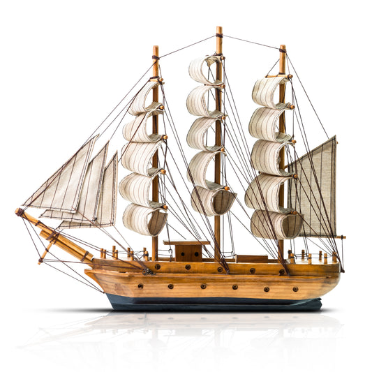 Sailing Ship 3 Piece Linked Dictionary Art