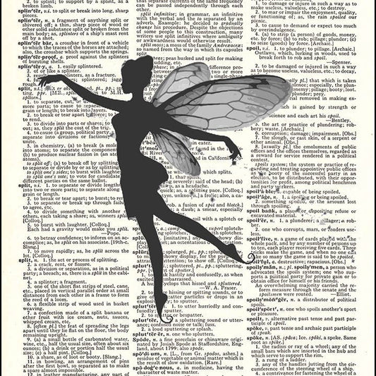 Fairy Dust Dictionary Art Print