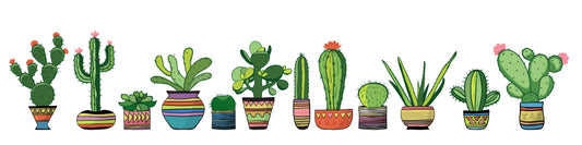 Cactus Linked Dictionary Art