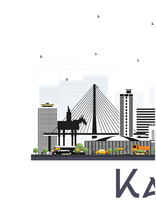 Kansas City 3 Piece Linked Dictionary Art