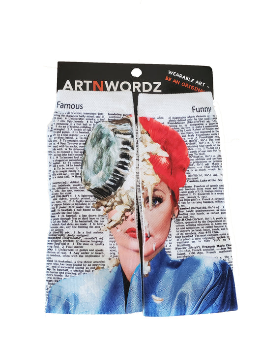 Wearable The Comedian Unisex Dictionary Art Socks
